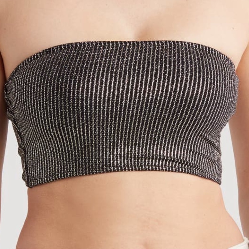 Show Me Your MuMu Tempo Tube Top Disco Glitz Plus Size 2X- NWT